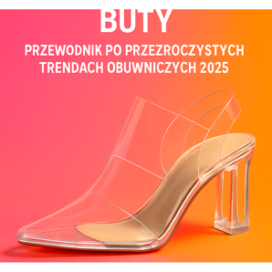 Sapatos transparentes - um guia para tendências transparentes de calçados 2025