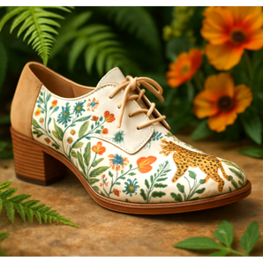 Natureza - calçados inspirados - sapatos no ritmo da natureza e sua beleza