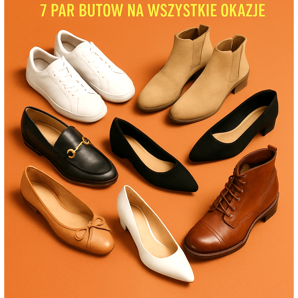 Guarda -roupa de sapatos de capsulina - 7 pares de sapatos para todas as ocasiões da vida