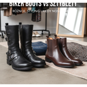 Botas de motociclista vs botas Chelsea – diferenças, estilo e quando usar quais