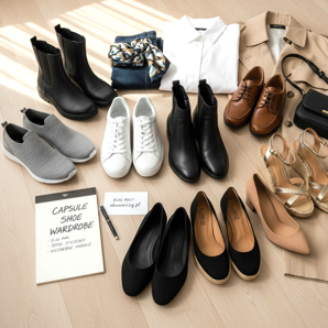 Guarda-roupa cápsula de sapatos – uma coleção minimalista de sapatos para cada ocasião