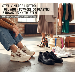 Estilo vintage e retrô em calçados - um retorno aos clássicos com um toque moderno