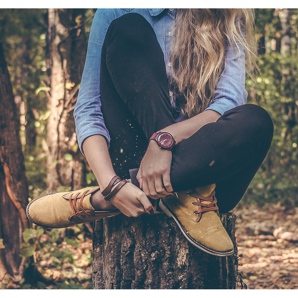 Botins elegantes para mulher