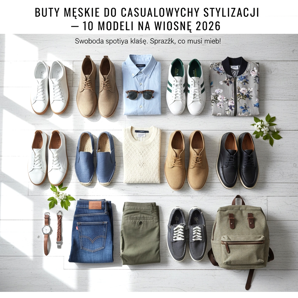 Sapatos masculinos para estilo casual – 10 modelos para a primavera de 2026