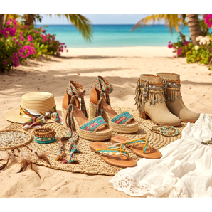 Sapatos estilo Boho - liberdade e naturalidade para a primavera e verão 2026
