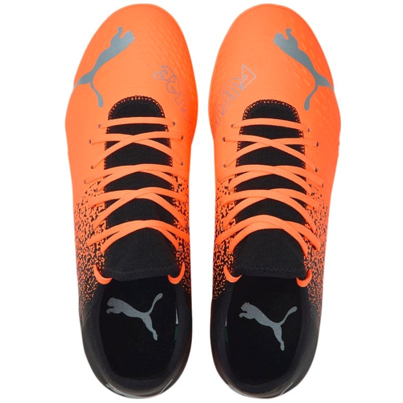 Chuteiras de futebol Puma Future Z 4.3 Tt M 106770 01 laranjas e tintos 3