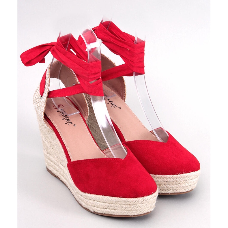 Espadrille com cunha Francis Red vermelho 1 Espadrille com cunha Francis Red vermelho 1