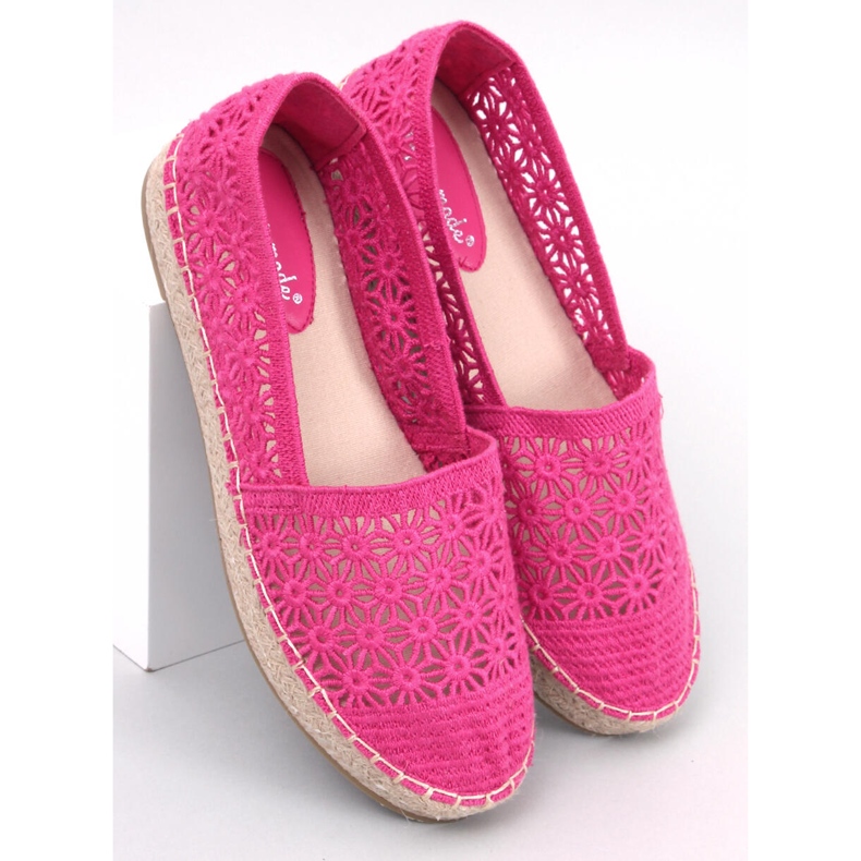 Alpargatas Openwork Terian Fuchsia Rose Red rosa 1