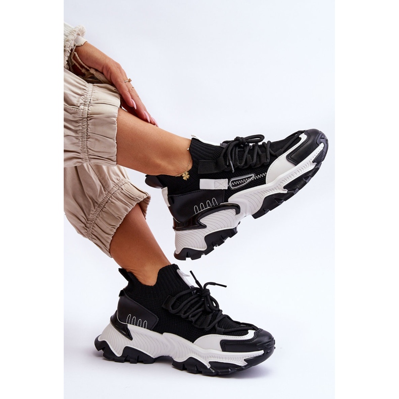 PS1 Tênis feminino sem cadarço preto Keaton 1