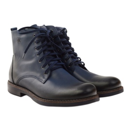 Botas com zíper Nikopol 660 azul marinho 4