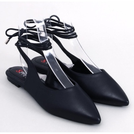 Sapatilhas de balé com salto aberto Jody Black preto 1