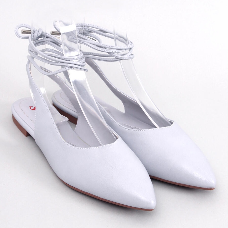 Sapatilhas de balé com salto aberto Jody Grey cinza 1