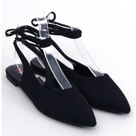 Sapatilhas de balé com salto aberto Pirson Black preto 1