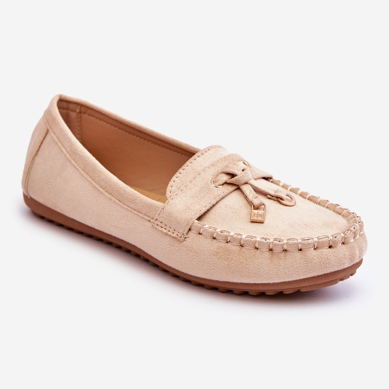 PS1 Mocassim Clássico de Camurça Bege Good Time 1 PS1 Mocassim Clássico de Camurça Bege Good Time 1