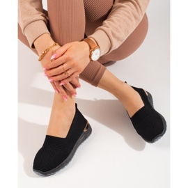 Tênis feminino Shelovet preto vazado 2