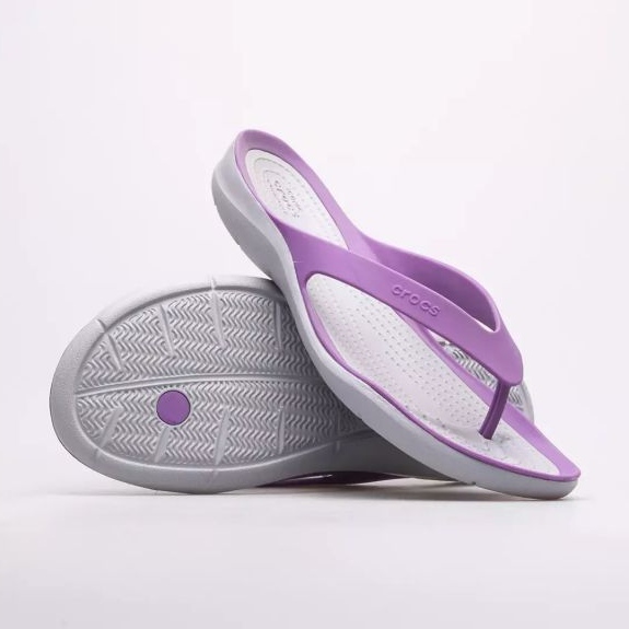 Crocs Swiftwater Flip W 204974-5F8 roxo 1