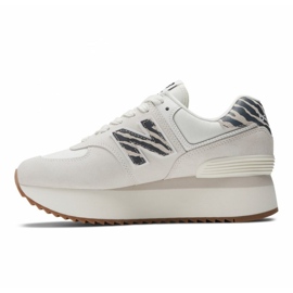 Tênis New Balance 574+ W NBWL574ZDD branco 1