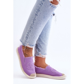 Alpargatas Clássicas Femininas Violet Flaure roxo 1