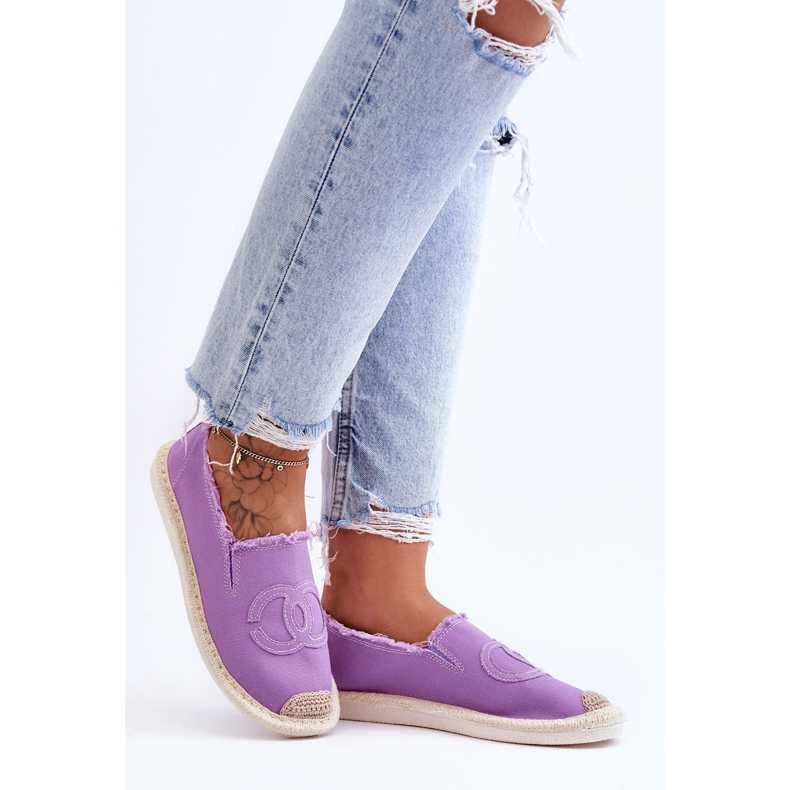 Alpargatas Clássicas Femininas Violet Flaure roxo 1