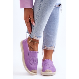 Alpargatas Clássicas Femininas Violet Flaure roxo 2