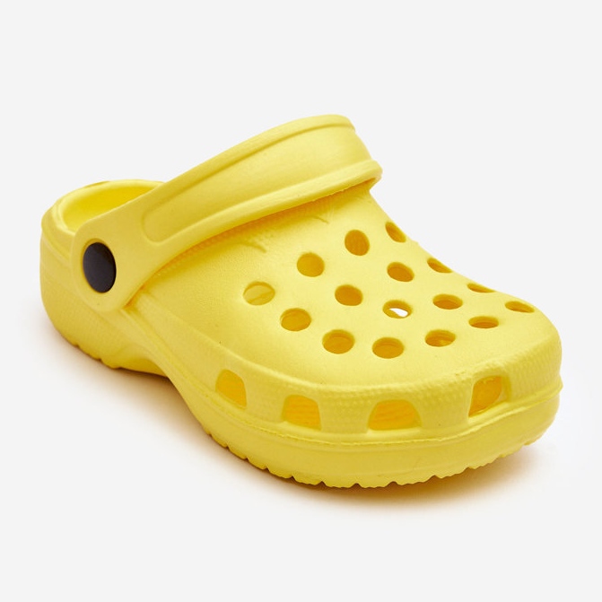 Chinelos de espuma Crocs para crianças Yellow Percy amarelo 1