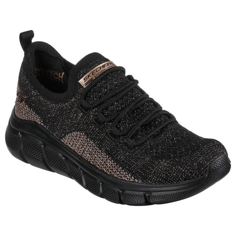 Sapatos Skechers Bobs B Flex - Fall Sparks W 117113 Bkgd preto 1