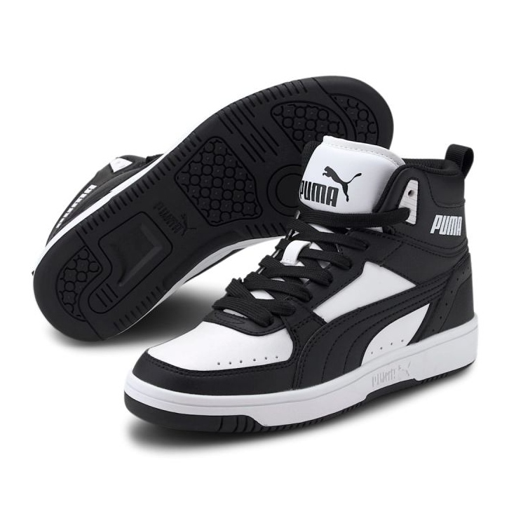 Tênis Puma Rebound Joy Jr 374687 01 branco 1
