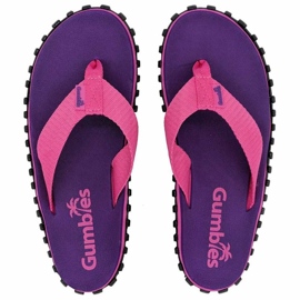 Chinelos Gumbies Duckbill W G-DB-WN-PU rosa 2