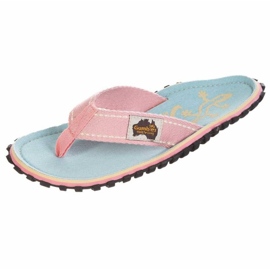 Chinelos de lona Gumbies Islander W G-IS-WN-GHE rosa 1