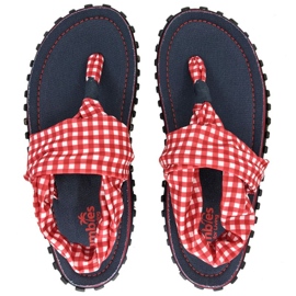 Chinelos Gumbies Slingback W G-SB-WN-PICNIC vermelho 1