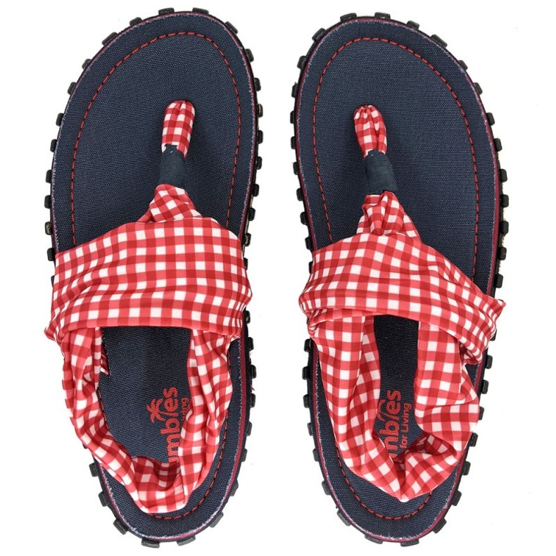 Chinelos Gumbies Slingback W G-SB-WN-PICNIC vermelho 1