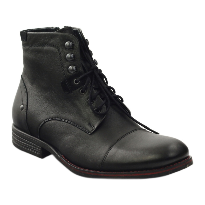 Botas pretas de inverno com zíper Pilpol 6009 preto 1 Botas pretas de inverno com zíper Pilpol 6009 preto 1