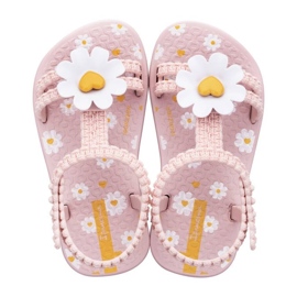 Sandália Ipanema Daisy Baby Jr 83355-AH420 rosa 1