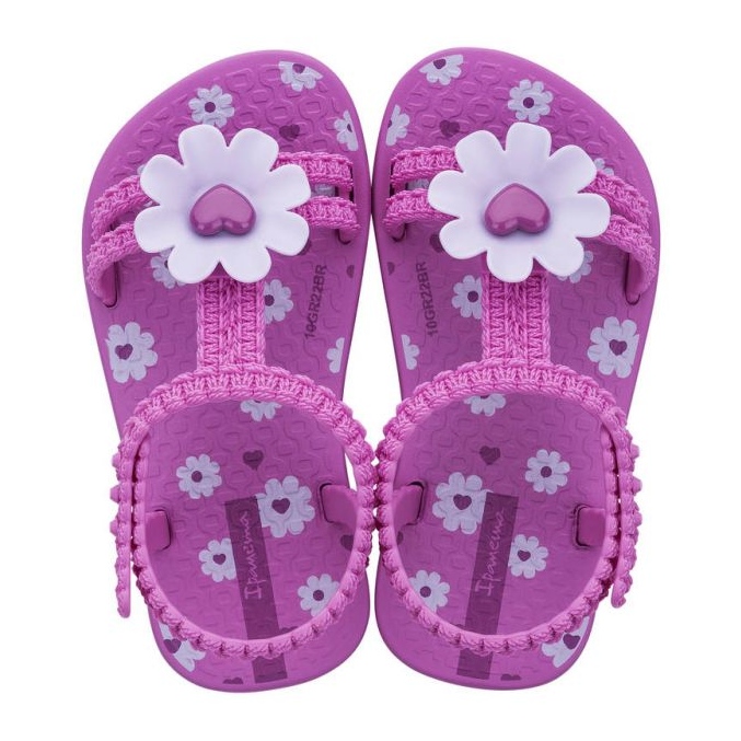 Sandália Ipanema Daisy Baby Jr 83355-AH425 roxo 1