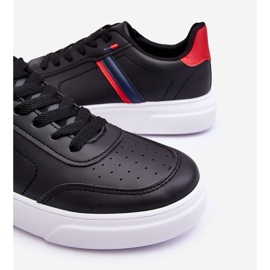 WJ1 Tênis Clássico Masculino Preto E Vermelho Enrique 2