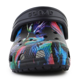 Chinelos Crocs Classic Dino Clog Jr 208303-4LF preto 1 Chinelos Crocs Classic Dino Clog Jr 208303-4LF preto 1