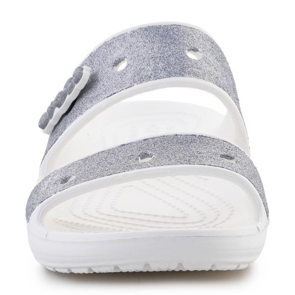Crocs Chinelos Classic Croc Glitter Ii W 207769-90H cinza 1