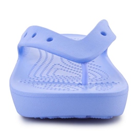 Crocs Chinelos de plataforma clássicos W 207714-5Q6 azul 1