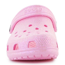 Crocs Classic Glitter Clog K Jr 206993-6S0 rosa 1
