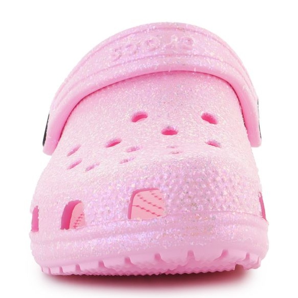 Crocs Classic Glitter Clog K Jr 206993-6S0 rosa 1