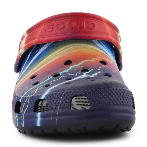 Chinelos Crocs Classic Meta scape Clog Deep 208457-4LF multicolorido 1