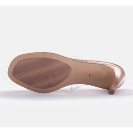 Marco Shoes Sandália com listras transparentes rosa 1 Marco Shoes Sandália com listras transparentes rosa 1