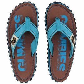 Chinelos Gumbies Islander erodidos retrô G-IS-UNI-ERET azul 1
