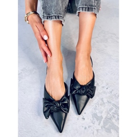 Sapatilhas de salto aberto Loon Black preto 1