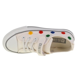 Tênis infantil com velcro Big Star JJ374053 Branco 5