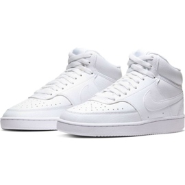 Sapato Nike Court Vision Mid W CD5436 100 branco 1