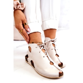 Botas de couro claro Maciejka 03426-25 bege claro 4 Botas de couro claro Maciejka 03426-25 bege claro 4