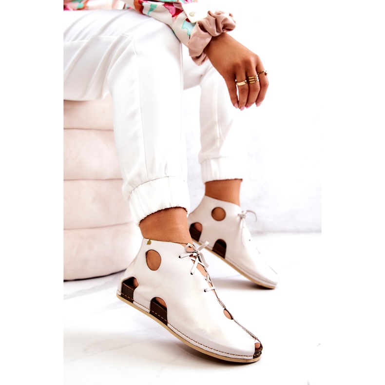 Botas de couro claro Maciejka 03426-25 bege claro 3 Botas de couro claro Maciejka 03426-25 bege claro 3