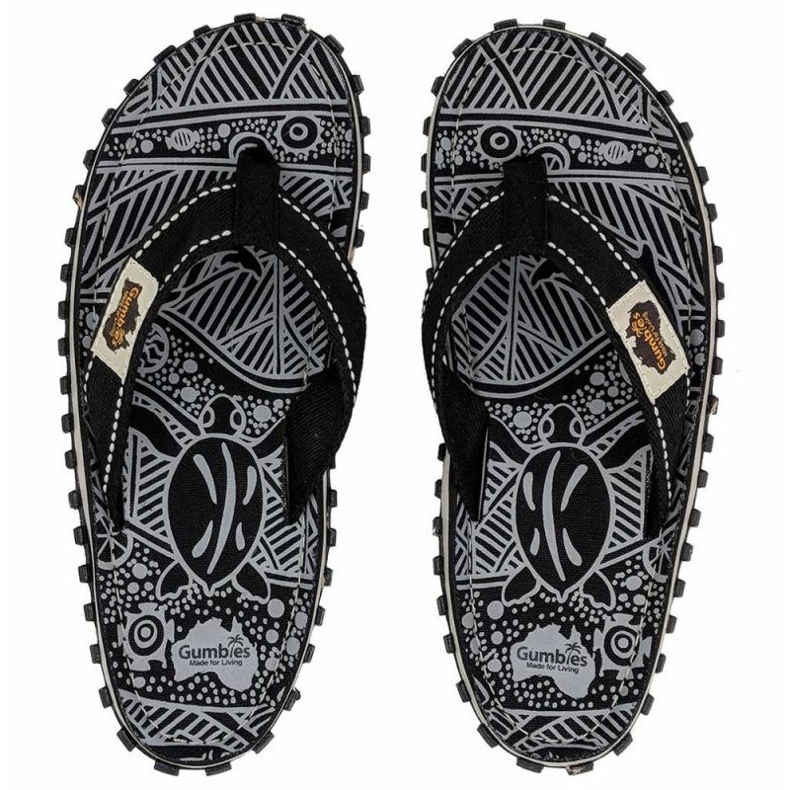 Chinelos Gumbies Islander G-IS-UNI-BLSIG preto 1 Chinelos Gumbies Islander G-IS-UNI-BLSIG preto 1