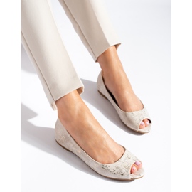 Sabrinas abertas de mulher Gold Shelovet dourado 1